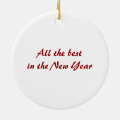 Red Yinyang ornament (Achterkant)