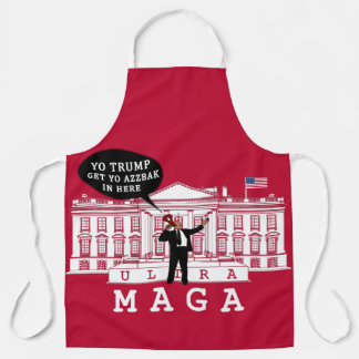 Red YO TRUMP kom terug | Ultra MAGA | Whitehouse Schort