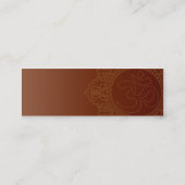 Red Yoga - Skinny Mini Visitekaartje (Achterkant)