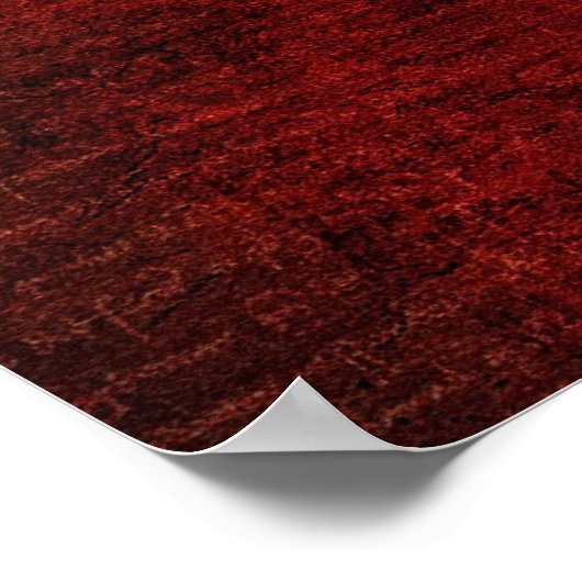 Red Zee Dragon Poster (Hoek)