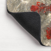 Red Zee Star - Mousepad Muismat (Hoek)