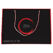 Red Zen Large Gift Bag Groot Cadeauzakje (Voorkant)