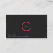 Red Zen Visitekaartje (Voorkant)
