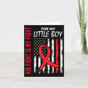 Red zijn zoon Little Boy Heart Disease USA FLA Kaart