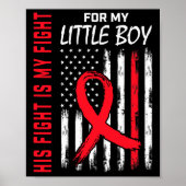 Red zijn zoon Little Boy Heart Disease USA FLA Poster (Voorkant)