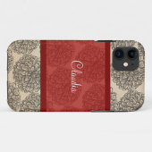 Red  Zinnia BT iPhone 5 Hoesje (Achterkant (horizontaal))