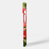 Red Zinnia iPhone 4 Case (Achterkant / Links)