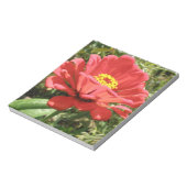 Red Zinnia-laptop Notitieblok (Linkerzijde)