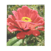 Red Zinnia-laptop Notitieblok (Voorkant)