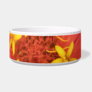 Red Zinnia Macro Dog Bowl Voerbakje