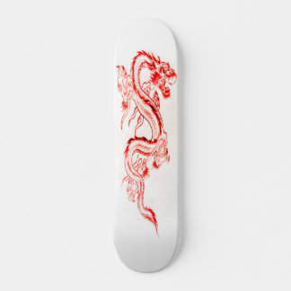 Red Zircon Dragon Skateboard