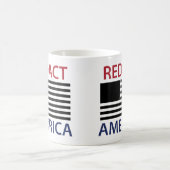 REDACT AMERICA T-Shirt Koffiemok (Center)