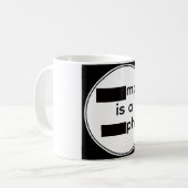 Redacted Coffee Mug Koffiemok (Voorkant links)