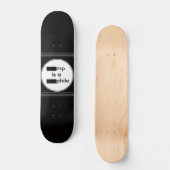 Redacted Skateboard (Voorkant)