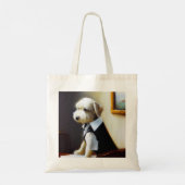 Redacteur hondenkrant tote bag (Achterkant)