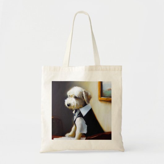 Redacteur hondenkrant tote bag (Voorkant)