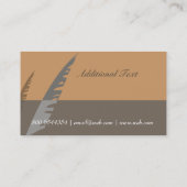 Redacteur voor gebold journaliste visitekaartje (Achterkant)