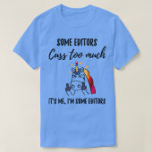 Redacteurs klusjes te veel t-shirt (Design voorkant)