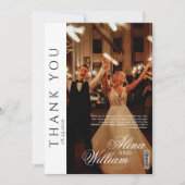 Redactie Magazine Hoesje Wedding Bedankkaart (Voorkant)