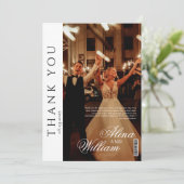 Redactie Magazine Hoesje Wedding Bedankkaart (Staand voorkant)