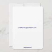 Redactie Patriotic 4th of July Celebration Eagle Kaart (Achterkant)