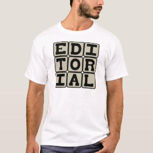 Redactioneel artikel, Krantenartikel T-shirt