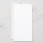 Redactionele foto Eindelijk trouwkaart opslagtermi (Achterkant)