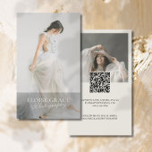 Redactionele foto QR Code Professionele fotografie Visitekaartje