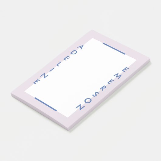 Redactionele moderne Typografie Post-it Notes - Pa (Schuin)