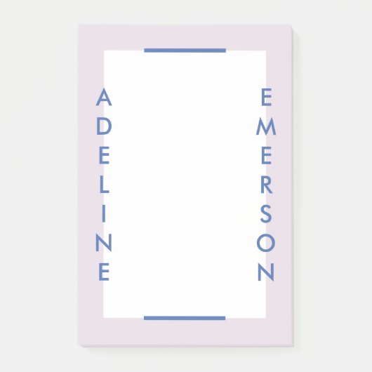 Redactionele moderne Typografie Post-it Notes - Pa (Voorkant)