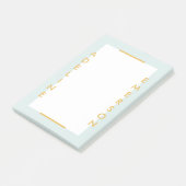 Redactionele moderne Typografie Post-it Notes - Pa (Schuin)