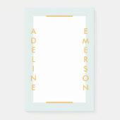 Redactionele moderne Typografie Post-it Notes - Pa (Voorkant)