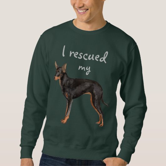 Redactionele Speelgoed Manchester Terrier Trui (Voorkant)