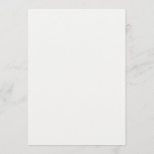 Redactionele typografie Huwelijksprogramma Programmakaart (Achterkant)