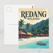 Redang-eiland Maleisië Briefkaart (Voorkant / Achterkant)