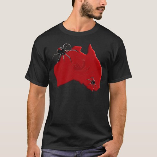 Redback Spider Australia T-shirt (Voorkant)