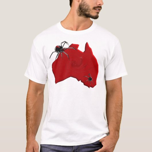 Redback Spider Australia T-shirt (Voorkant)