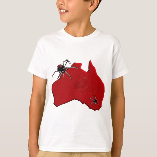 Redback Spider Australia T-shirt (Voorkant)