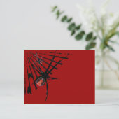 Redback Spider Briefkaart (Staand voorkant)