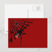 Redback Spider Briefkaart (Voorkant / Achterkant)