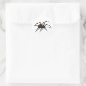 Redback Spider Ronde Sticker (Tas)