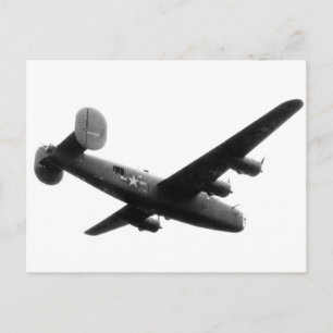 RedBallExpress Carpetbagger B-24 Liberator Briefkaart