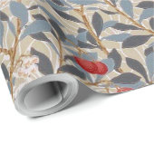 Redberry Tree, William Morris Cadeaupapier (Rol Hoek)