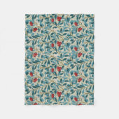 Redberry Tree, William Morris Fleece Deken (Voorkant)