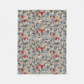 Redberry Tree, William Morris Fleece Deken (Voorkant)