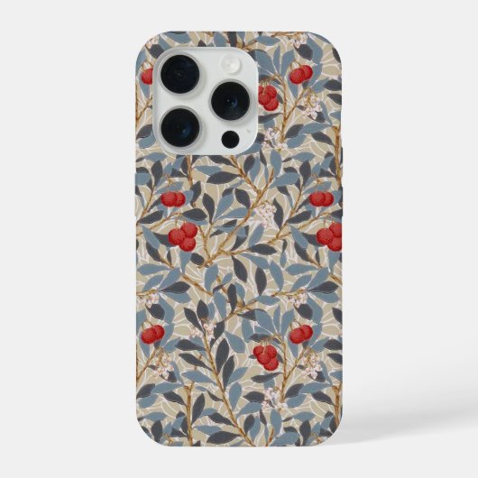 Redberry Tree, William Morris iPhone Hoesje (Achterkant)