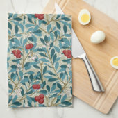 Redberry Tree, William Morris Theedoek (Quarter Fold)