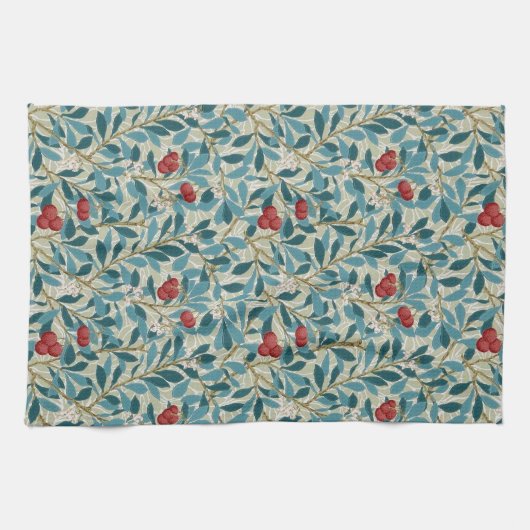 Redberry Tree, William Morris Theedoek (Horizontaal)