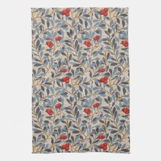 Redberry Tree, William Morris Theedoek (Verticaal)