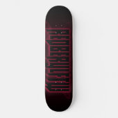 RedBerylFTW Banner Deck Persoonlijk Skateboard (Voorkant)